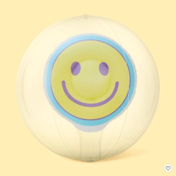 New 24.5" Oversized Beach Ball Smiley - Stoney Clover Lane x Target - Picture 1 of 9
